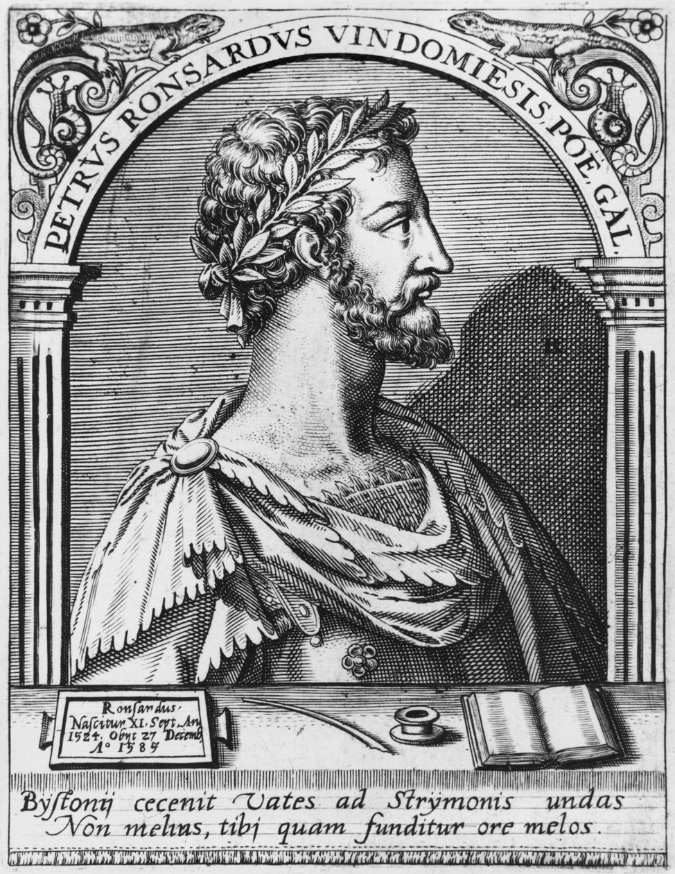Pierre de Ronsard (1524-85) alkotó: French School