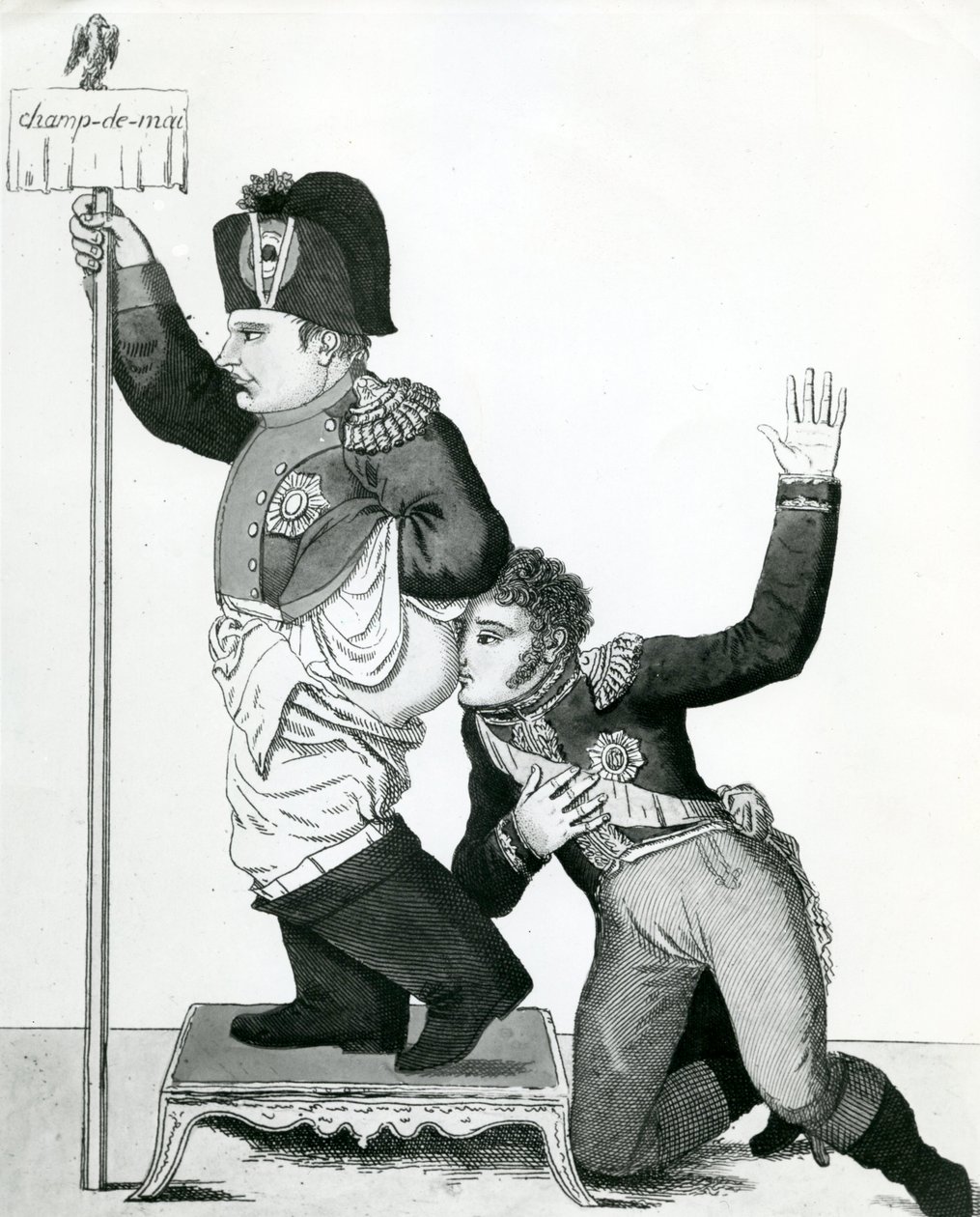 Orrcsípés – Neys nyilatkozata, Esküszöm, lila illata van, 1815 alkotó: French School