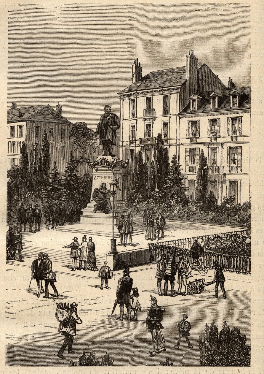Place Thiers - Nancy városának belvárosában, Meurthe-et-Moselle megyében, Lorraine régióban - "" PATRIE" véséssel" - LEÍRÁS PECTUREQUIREQUE DE LA FRANCE HU 6 KÖTET: LUCIEN HUARD alkotó: French School
