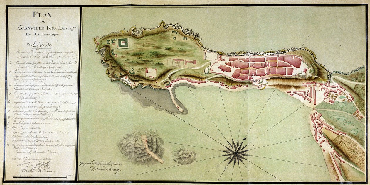 Granville terve, a köztársaság IV. évére (1796) alkotó: French School