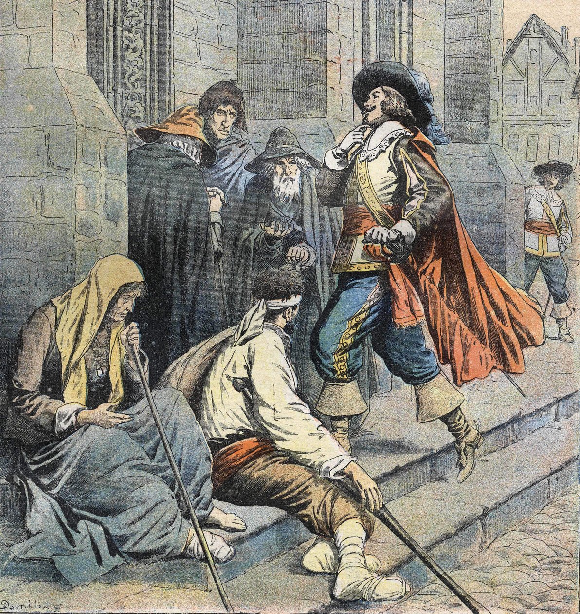 A Szent Leu-templomba visszatérő Porthost D