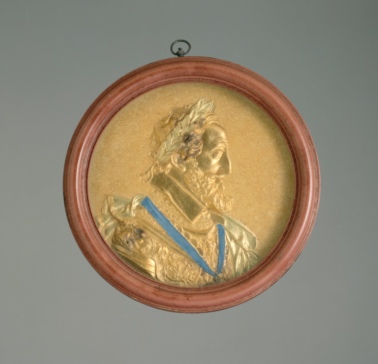 IV. Henrik király portréja, a 17. század eleje (arany, fa és teknőspáncél) alkotó: French School