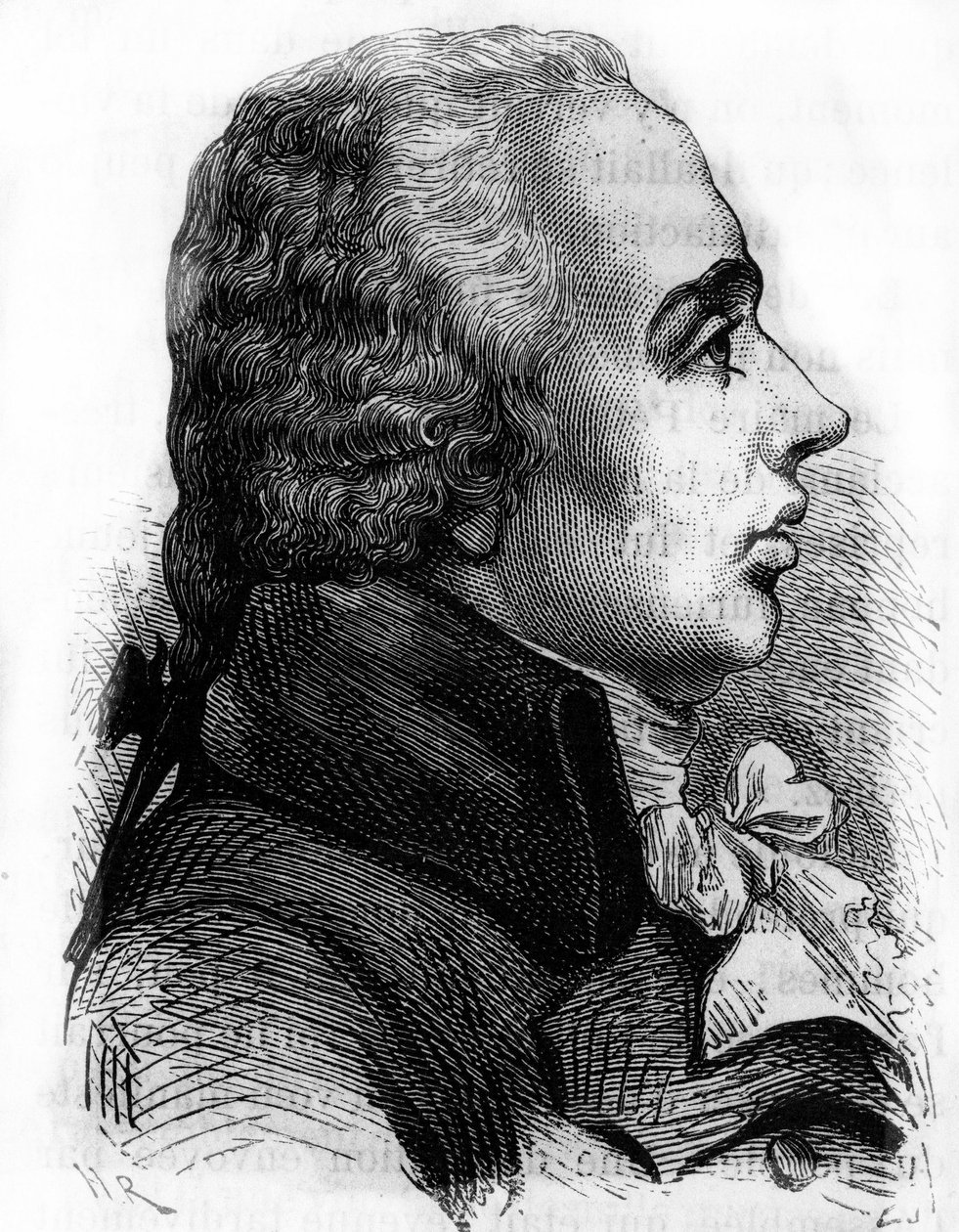 Adrien Marie Legendre francia matematikus (1752-1833) portréja. alkotó: French School