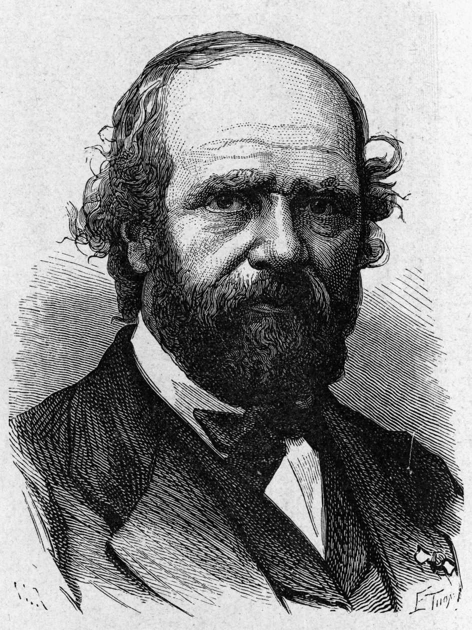 Alphonse Poitevin portréja - a Tudományos albumban; jeles tudósok; Nagy felfedezések””” 1896. alkotó: French School