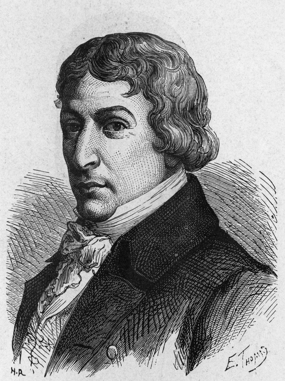 Ami (Aime) Argand (1755-1803), svájci fizikus portréja. - az „” Album de la Science”-ben; jeles tudósok; Nagy felfedezések””” 1896. alkotó: French School