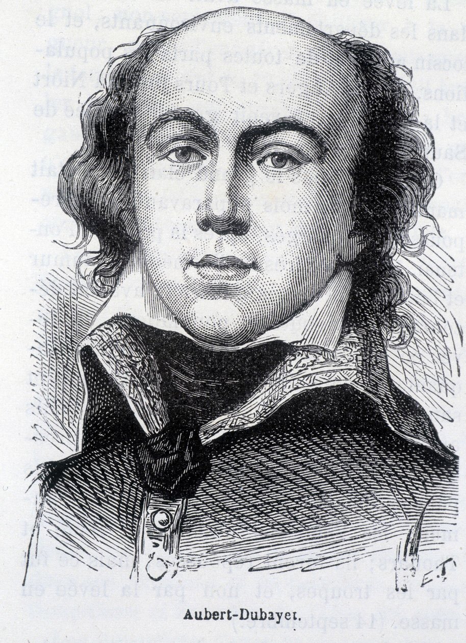 Annibal Aubert Dubayet (1759-1797), a francia forradalom katonájának és politikusának portréja – Henri Martin „L
