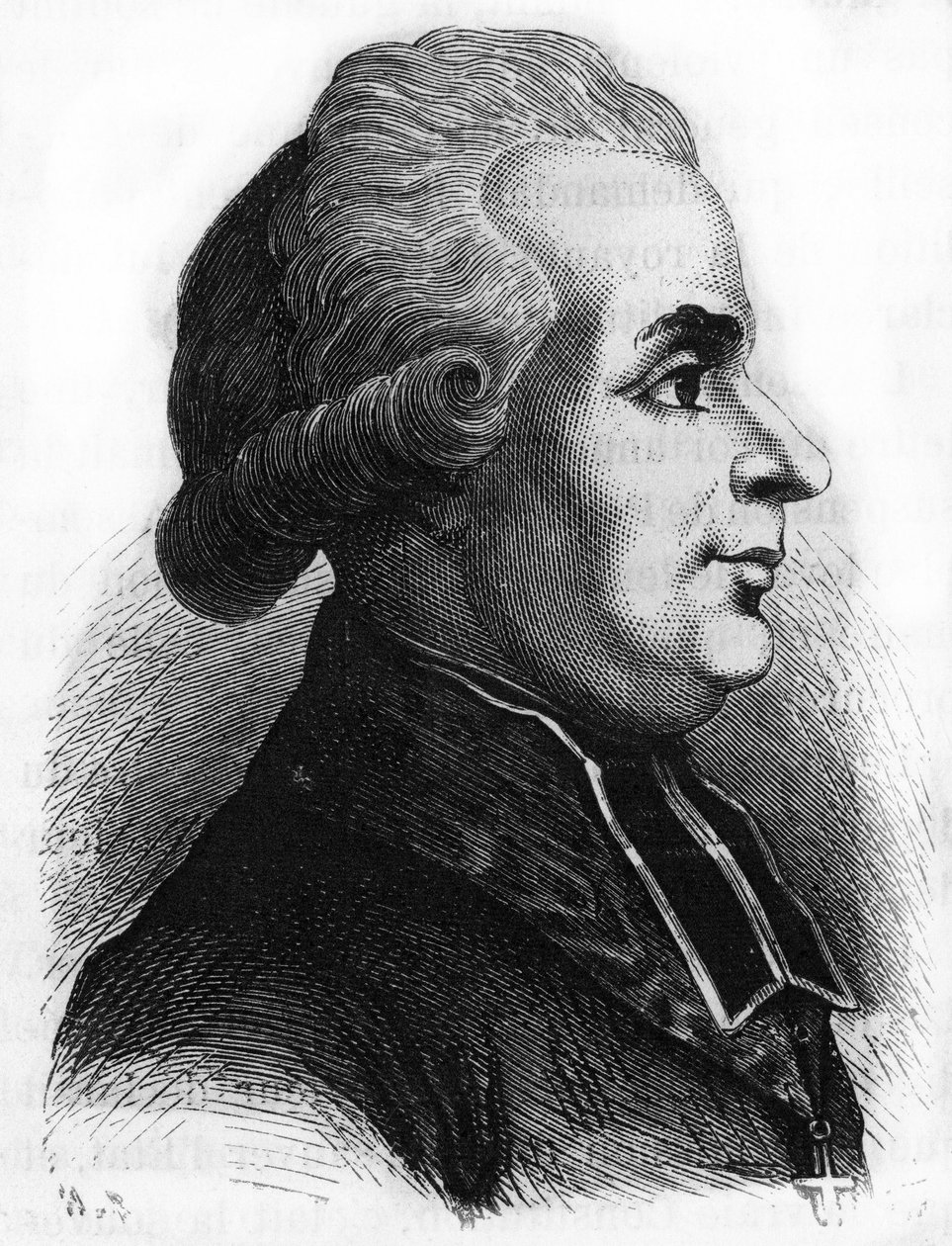Antoine-Adrien (Antoine Adrien) Lamoureux (1742-1794) portréja, a francia forradalom francia lazarista valláspolitikusa. alkotó: French School