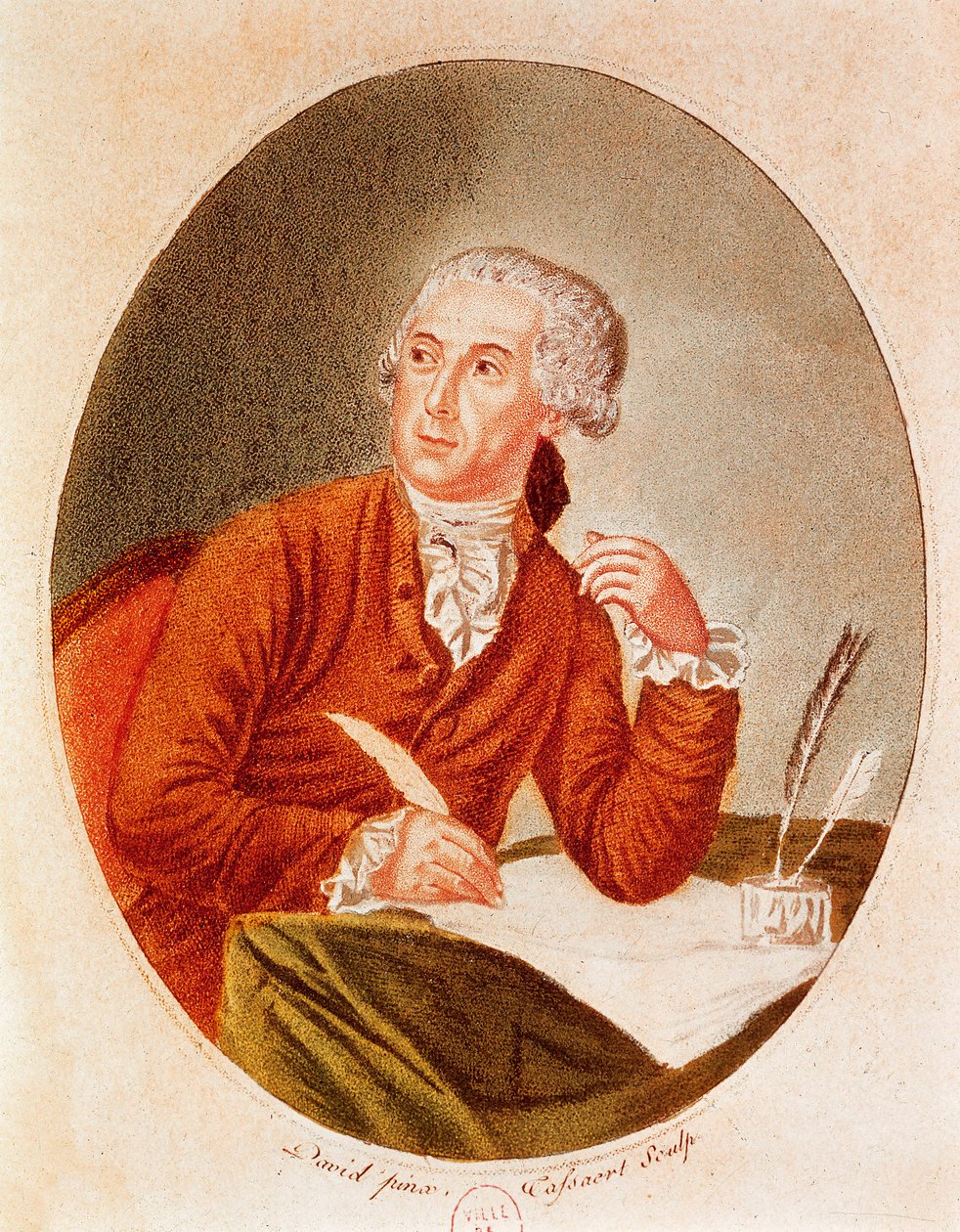 Antoine Laurent Lavoisier (1743-1794) portréja alkotó: French School