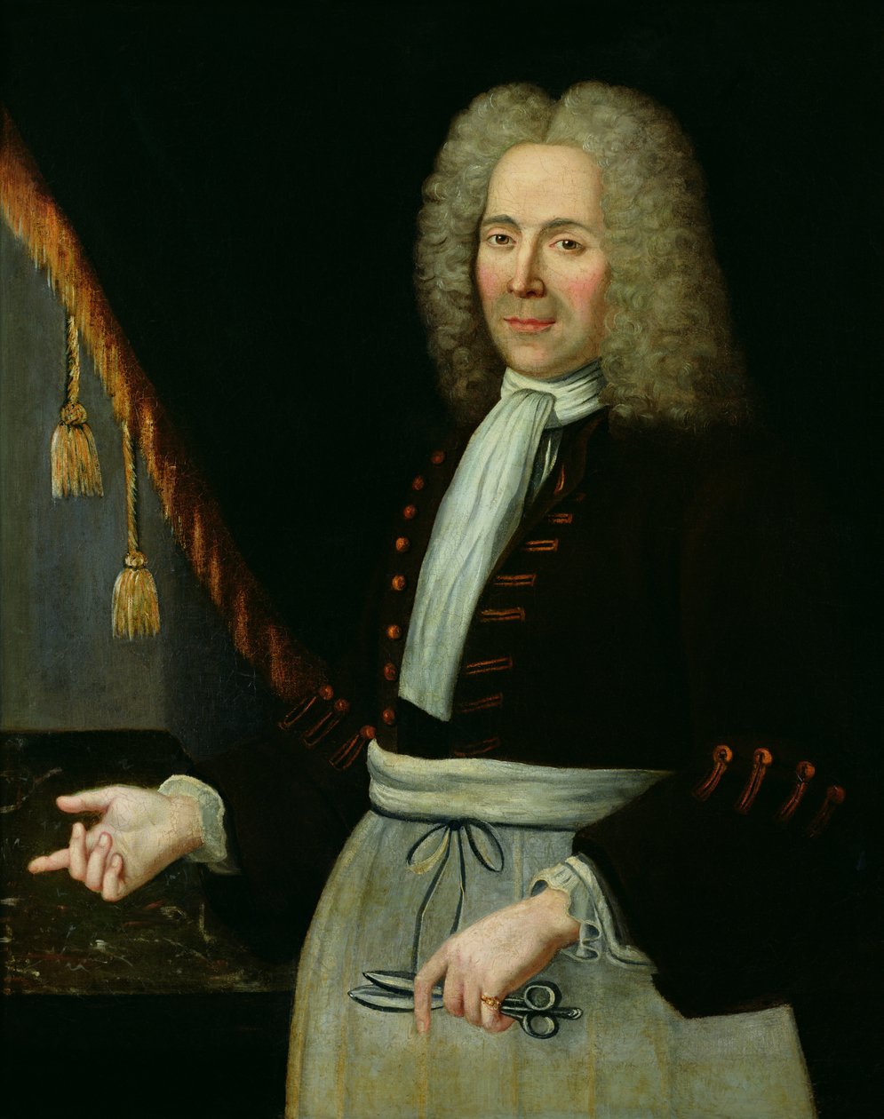 Antoine Thibault portréja (megh. 1725) alkotó: French School