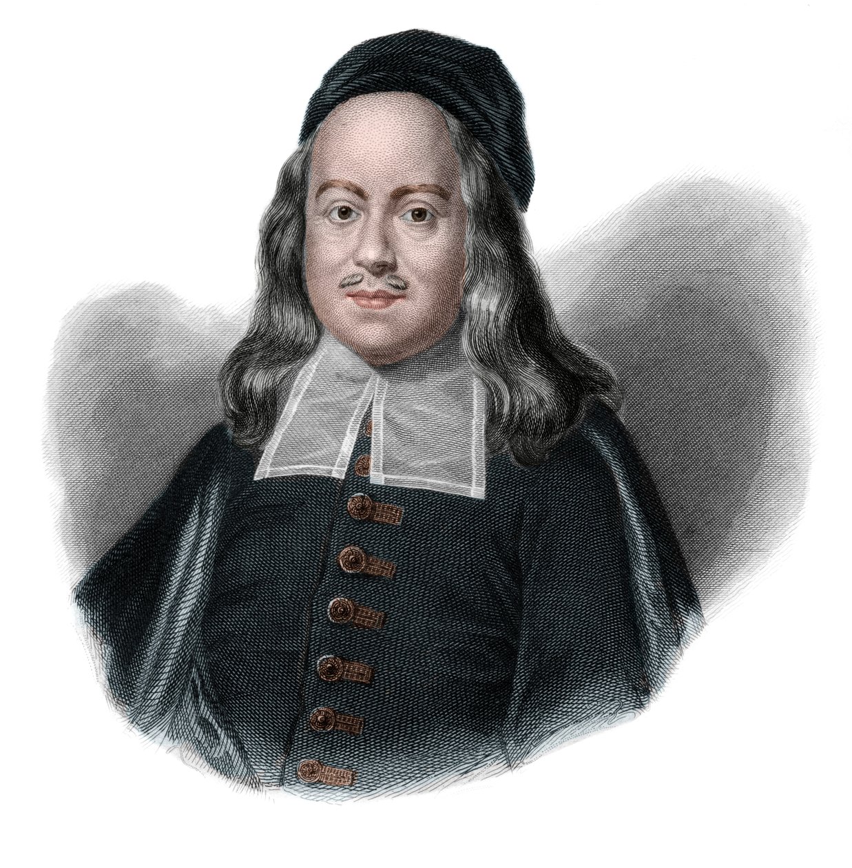 August Hermann Francke (1663-1727) német evangélikus egyházi ember portréja. alkotó: French School