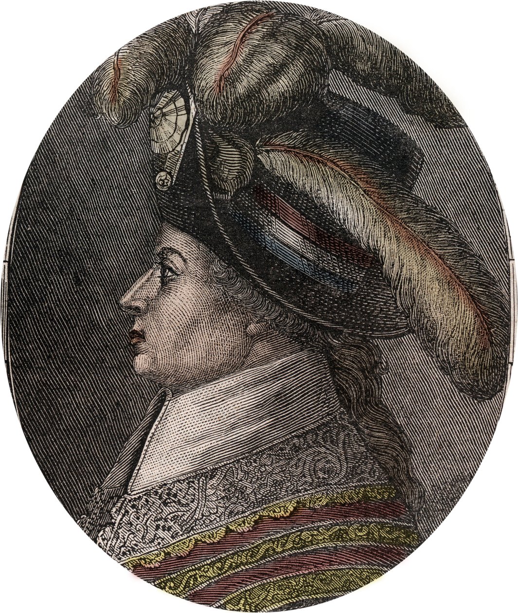 Barthelemy Francois Marie (Marquis) (1747-1830) portréja (Balthazar Francois, Barthelemy márki) - metszet Maurice La Charest „” Nouvelle Nationale Encyclopedia”-jába – 1870 - alkotó: French School
