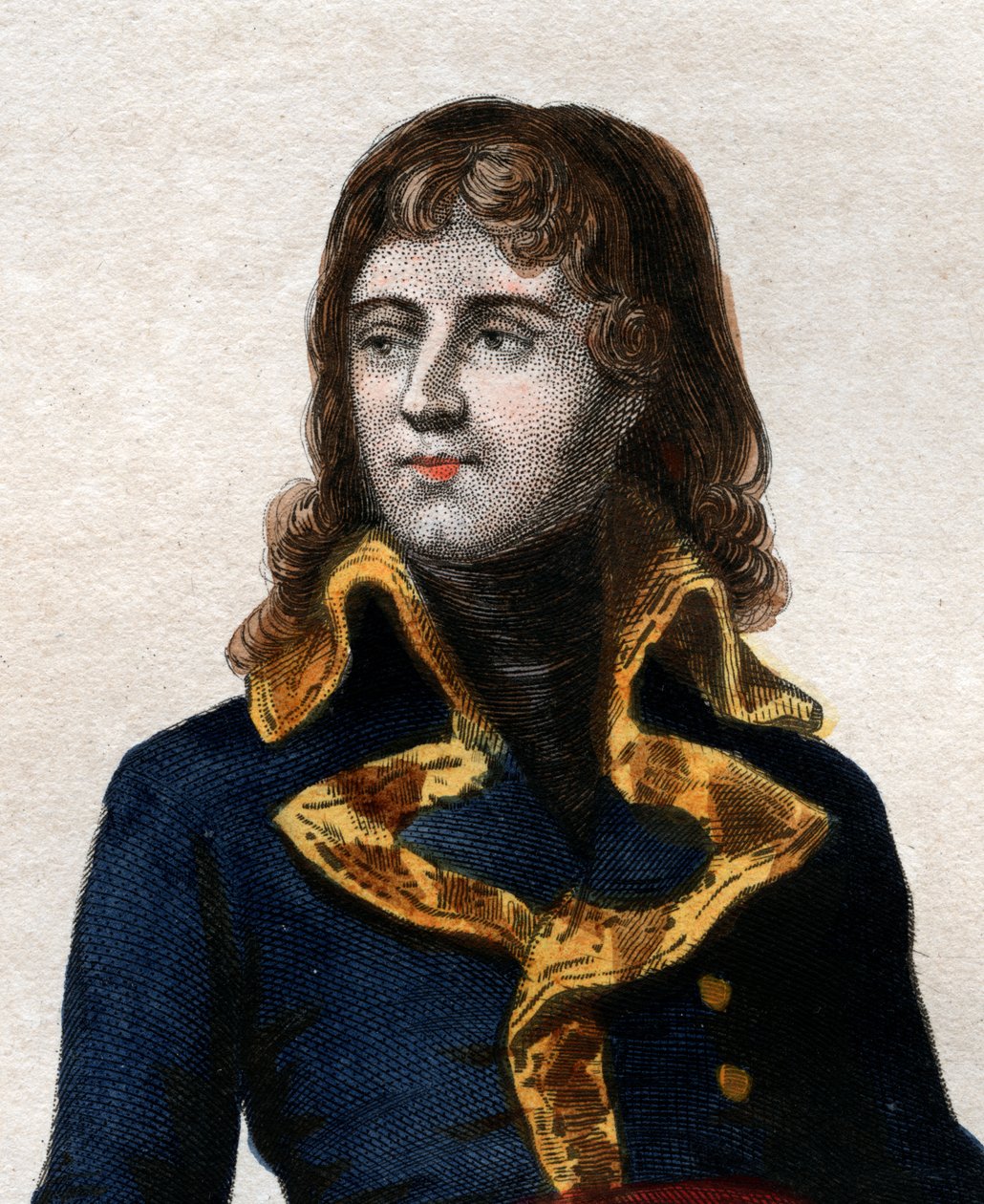 Charles Antoine Desaix de Veygoux (1768-1800), francia tábornok portréja. alkotó: French School