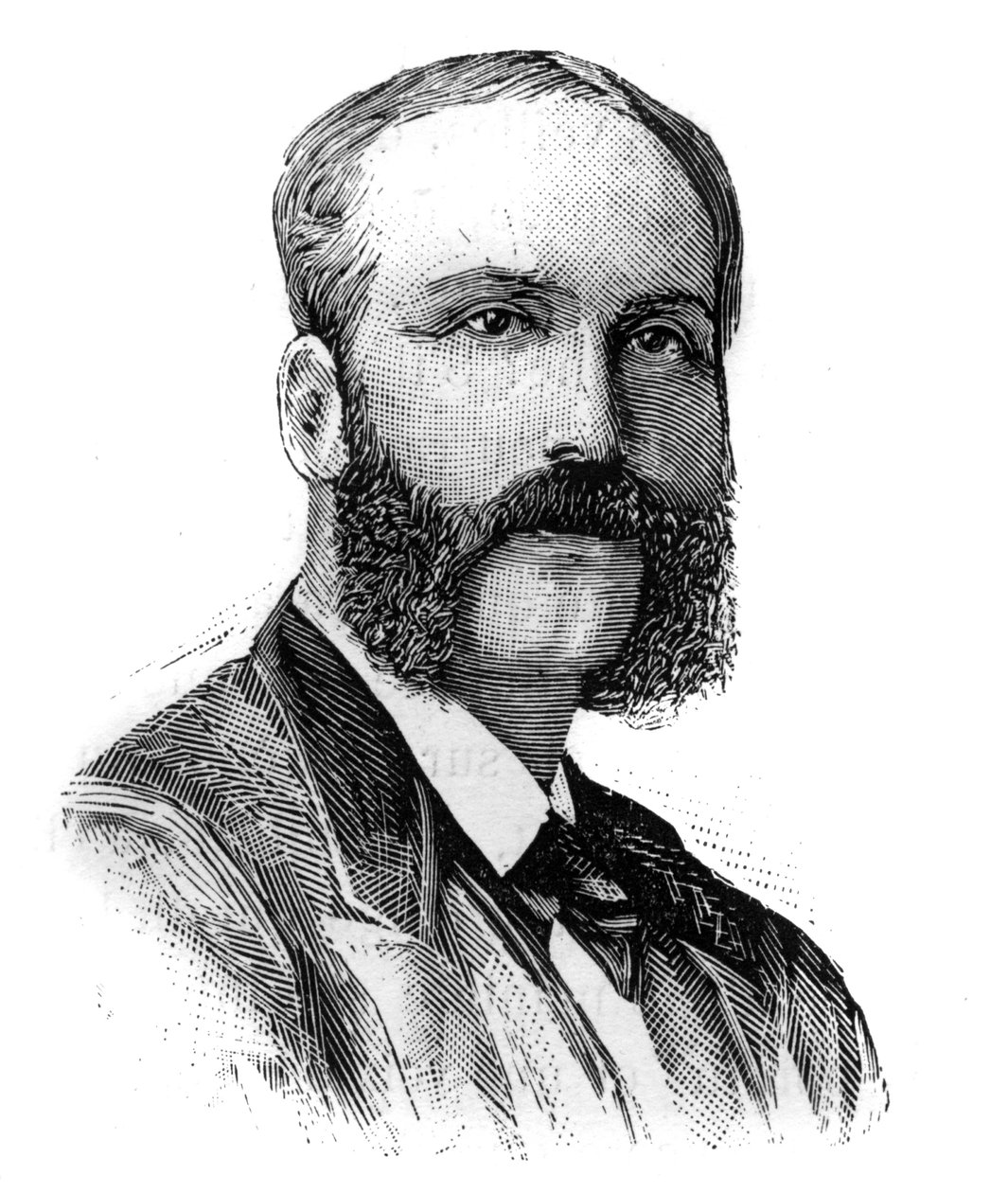 Charles Baihaut (1843-1917) francia politikus portréja. Metszet a „” The Illustrated World”-ben, január 16 alkotó: French School