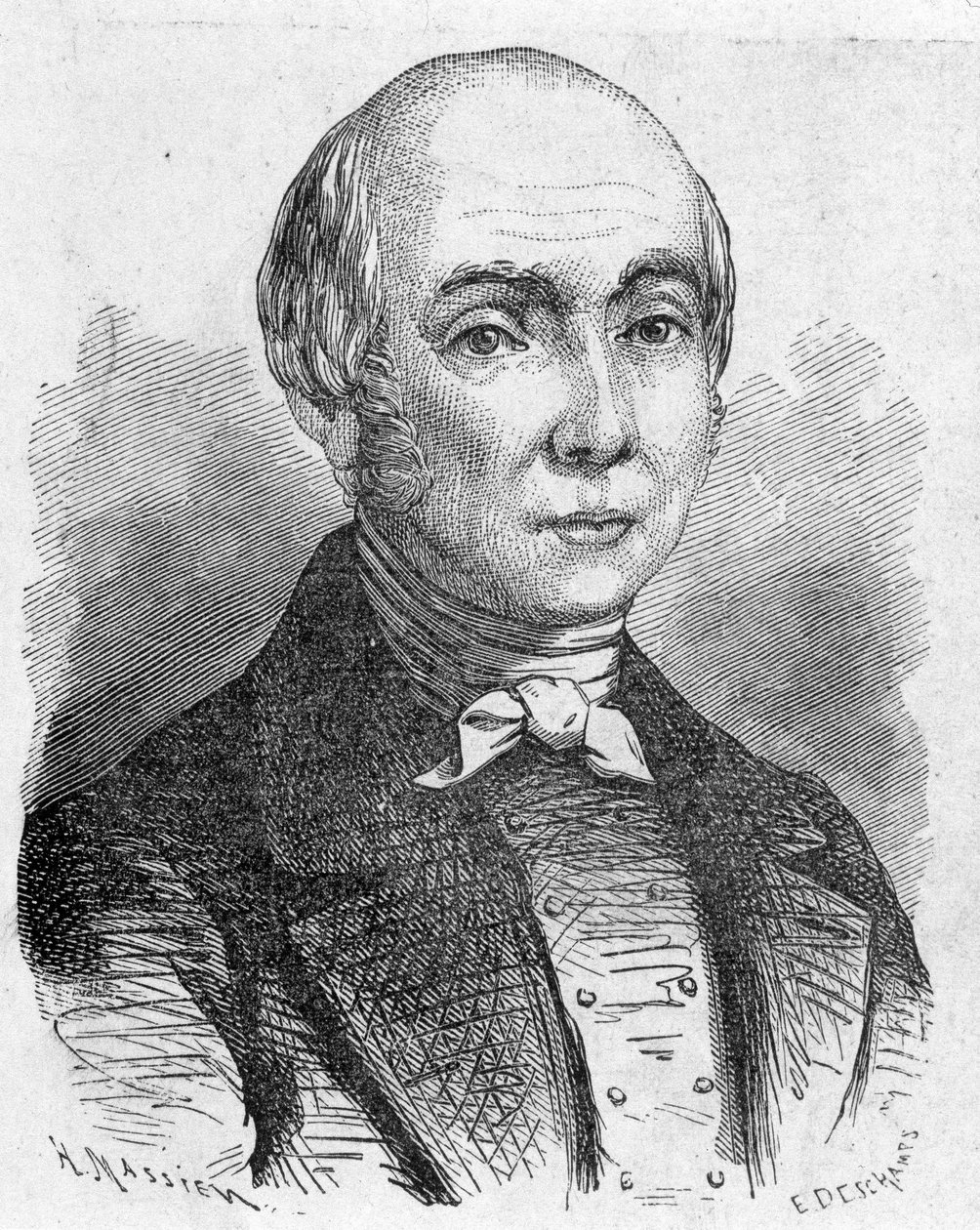 Charles Dallery (1754 - 1835) portréja - a Tudományos albumban; jeles tudósok; Nagy felfedezések””” 1896. alkotó: French School