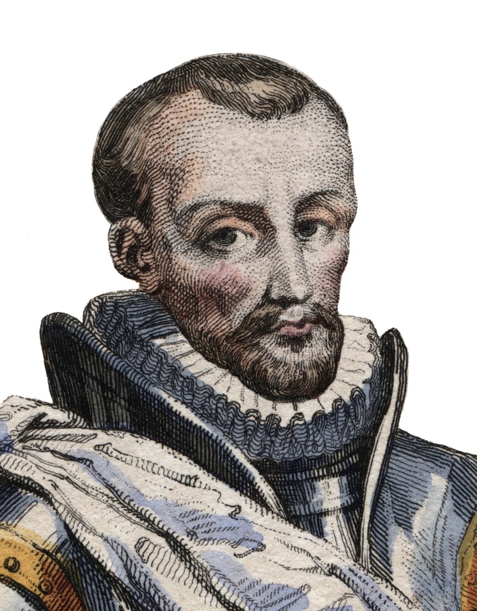 Charles de Cosse, Brissac grófjának (1505-1563), Franciaország marsalljának portréja. alkotó: French School