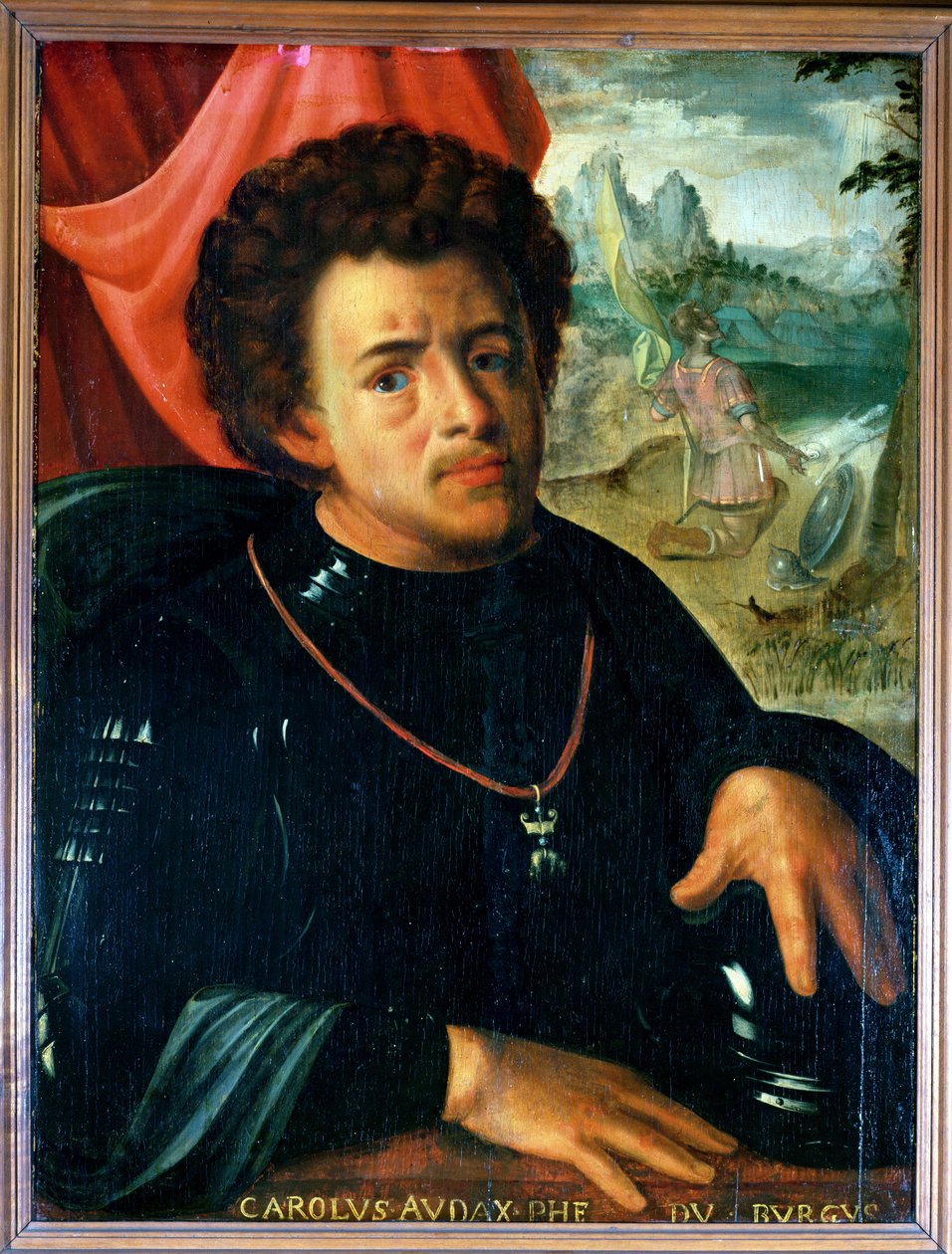 Merész Károly, Burgundia hercegének (1433-77) portréja alkotó: French School
