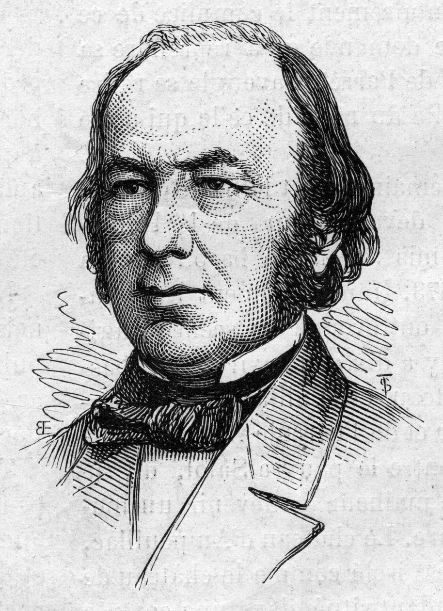 Claude Bernard (1813-1878) francia orvos-fiziológus és akadémikus portréja. Metszet a „” Le Monde Illustré”” 883. számában, 1874. március 14. alkotó: French School