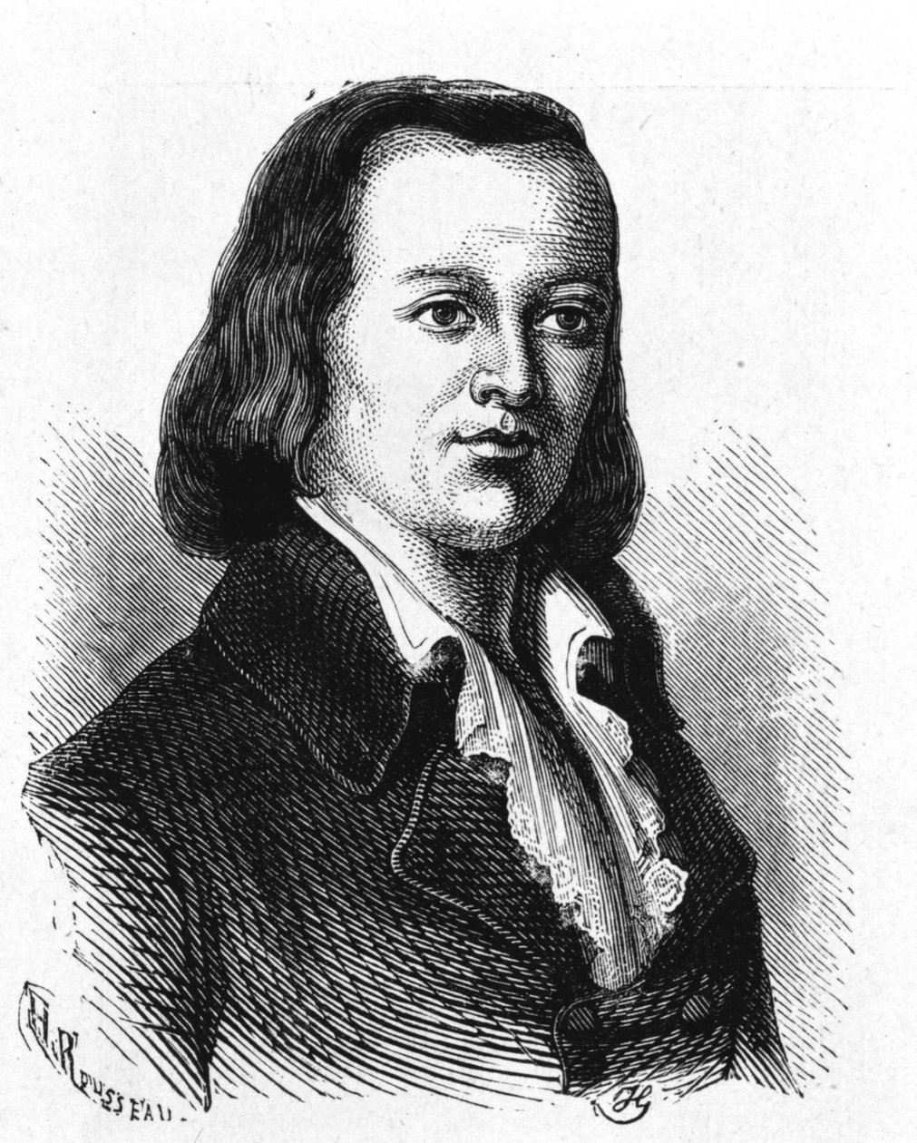 Claude Chappe (1765-1807), francia mérnök portréja, aki az első légi távírót készítette – az „Album de la Science; jeles tudósok; Nagy felfedezések””” 1896. alkotó: French School