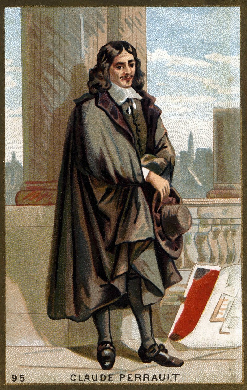 Claude Perrault (1613-1688) francia építész portréja. alkotó: French School