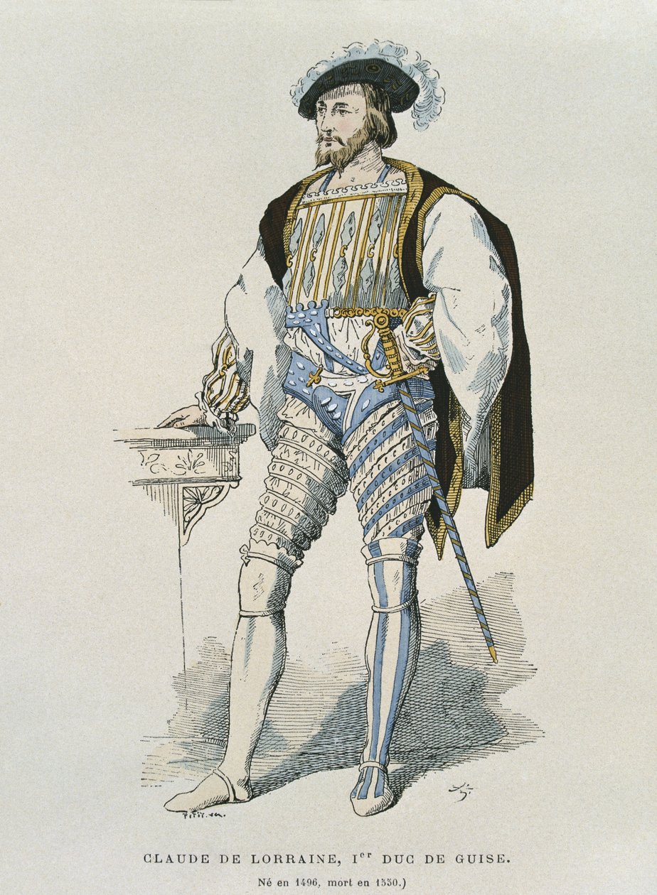 Claude de Lorraine (1496-1550) Guise hercegének portréja alkotó: French School