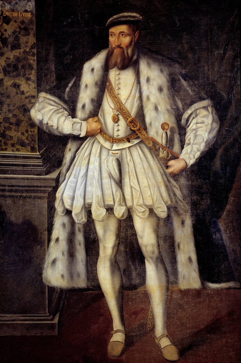 Lotaringiai Claudius, Guise hercegének portréja alkotó: French School