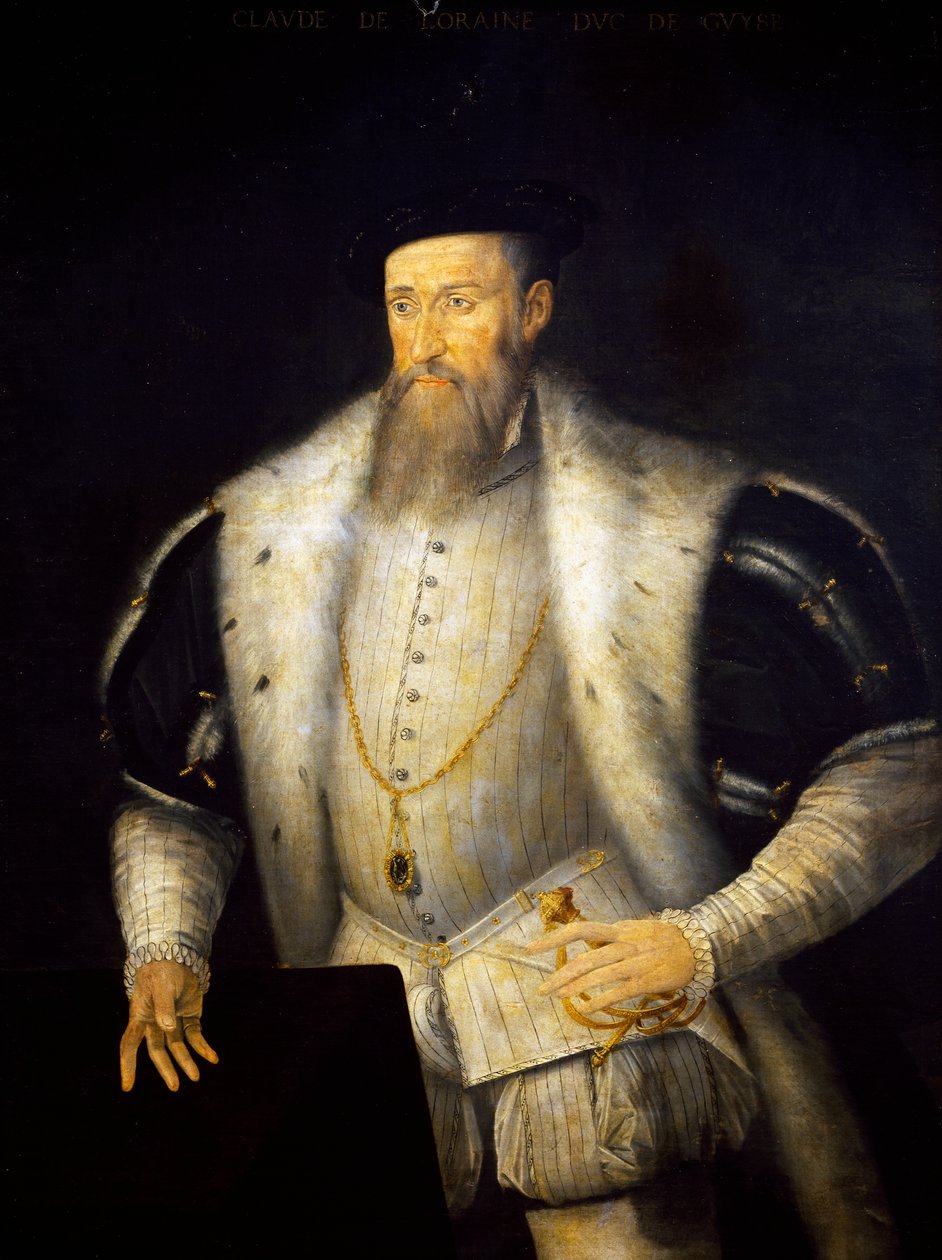 I. Lotaringiai Claudius portréja (Conde-sur-Moselle-i kastély alkotó: French School