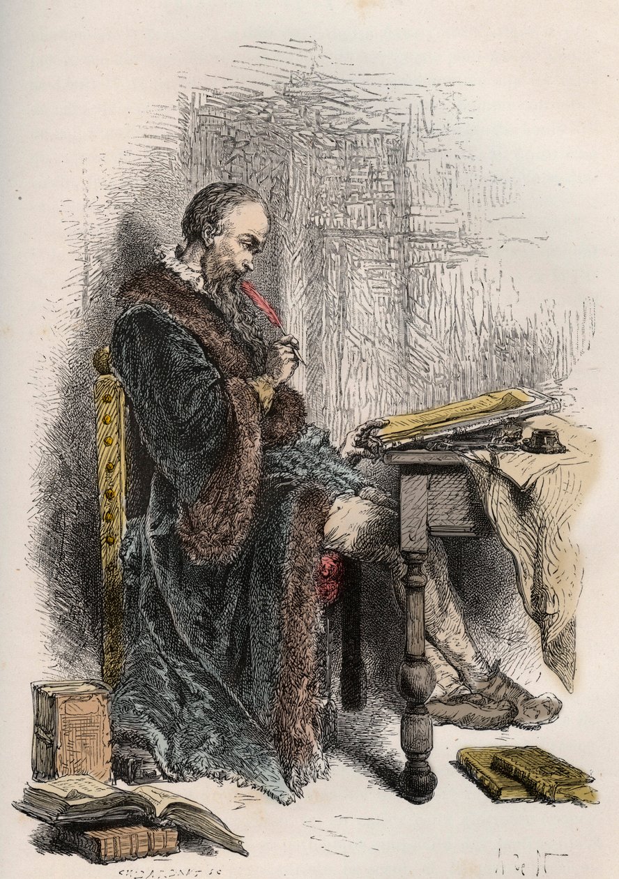 Clement des Marets dit Marot portréja alkotó: French School
