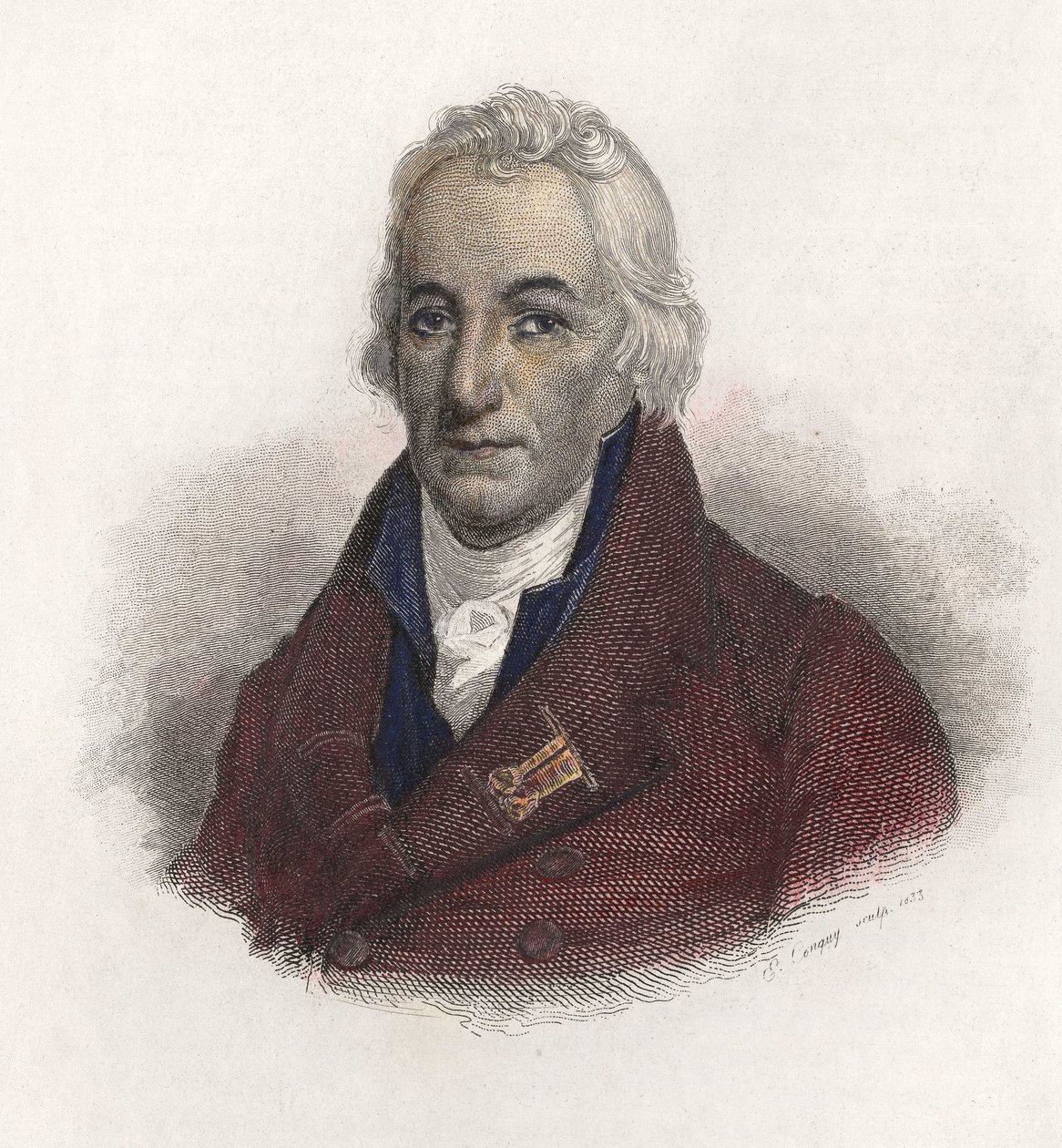 Claude Berthollet gróf (1748-1822) francia kémikus portréja. a „Portraits des Hommes hasznos” című részben alkotó: French School