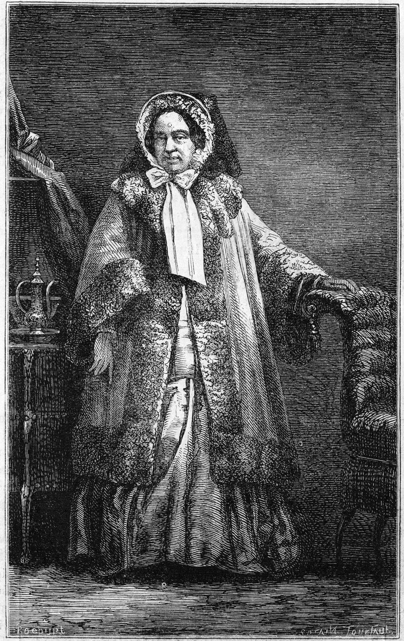 Dash grófnő portréja (Anne Gabrielle de Cisternes de Cutiras, Poilloue de Saint Mars vikomtja alkotó: French School
