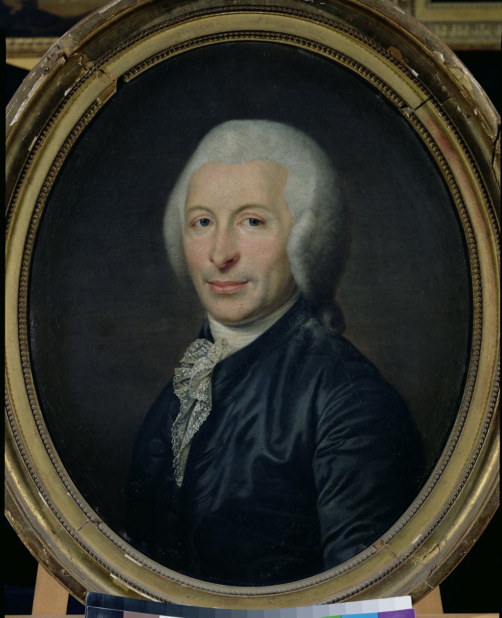 Doktor Joseph-Ignace Guillotin (1738-1814) portréja (olaj, vászon) alkotó: French School