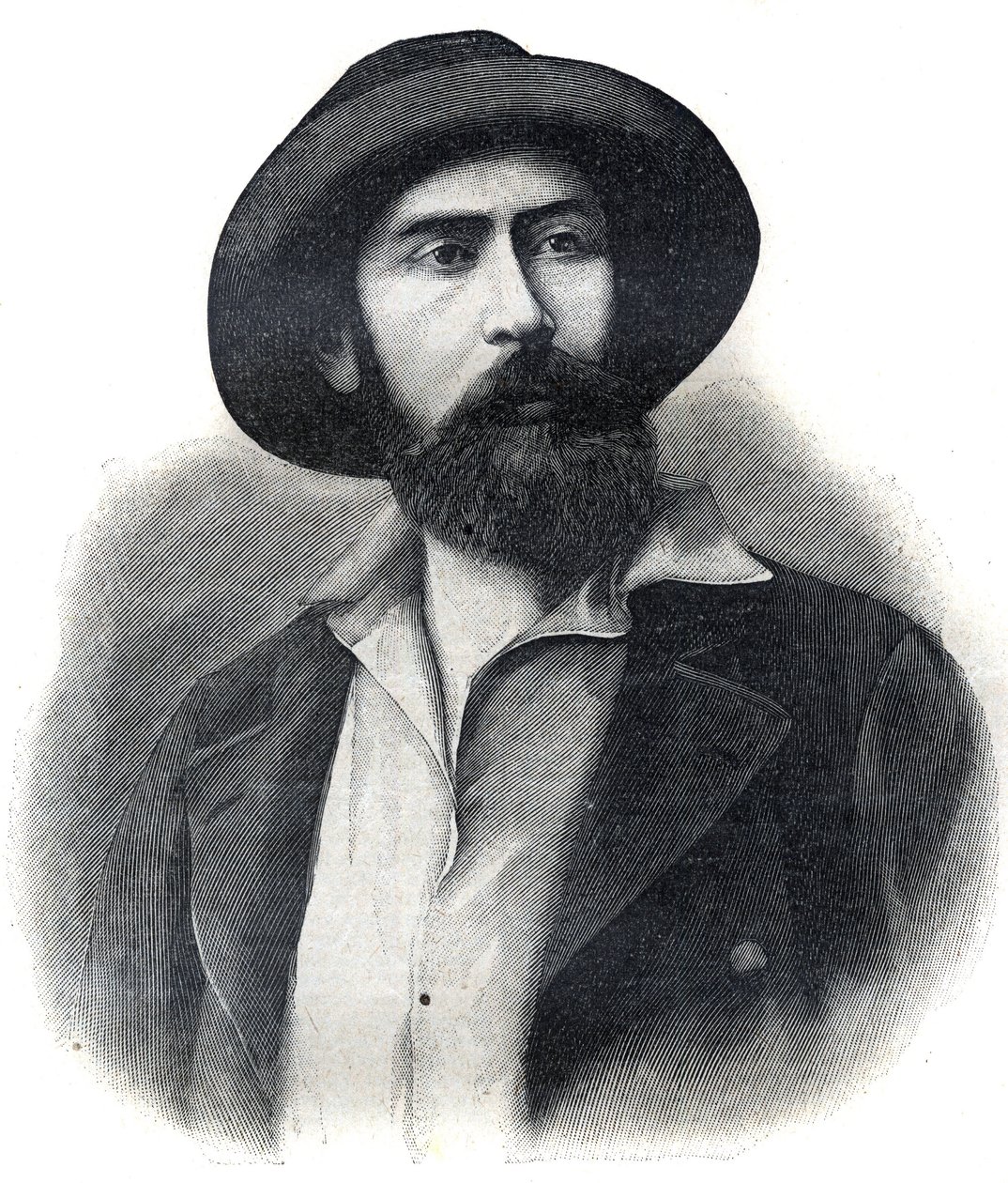 Doktor Noel Eugene Ballay (1847-1902), francia felfedező és gyarmati adminisztrátor, Franciaország Nyugat-Afrika második főkormányzójának (AOF vagy A.O.F.) portréja, 1902. metszet. Magángyűjtemény. alkotó: French School