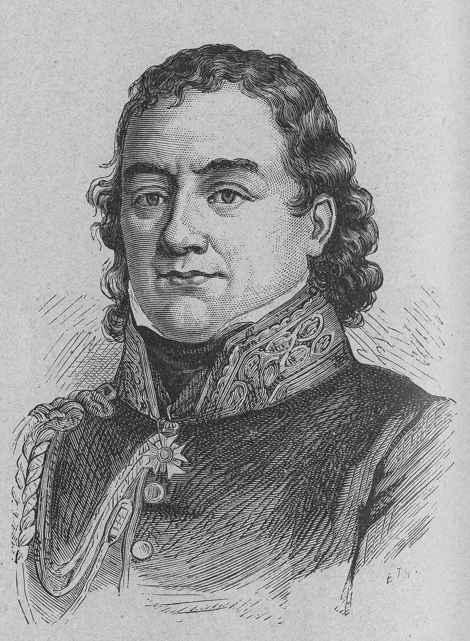 Dominique Jean, Larrey báró (1766 - 1842), francia katonai sebész portréja – a „” Album de la Science-ben; jeles tudósok; Nagy felfedezések””” 1896. alkotó: French School