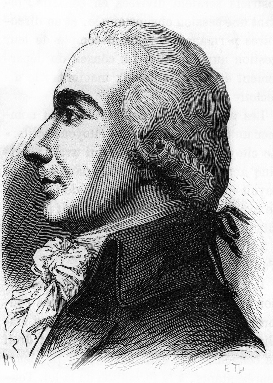 Dominique Joseph Garat (1749-1833) francia jogász, újságíró és filozófus portréja alkotó: French School