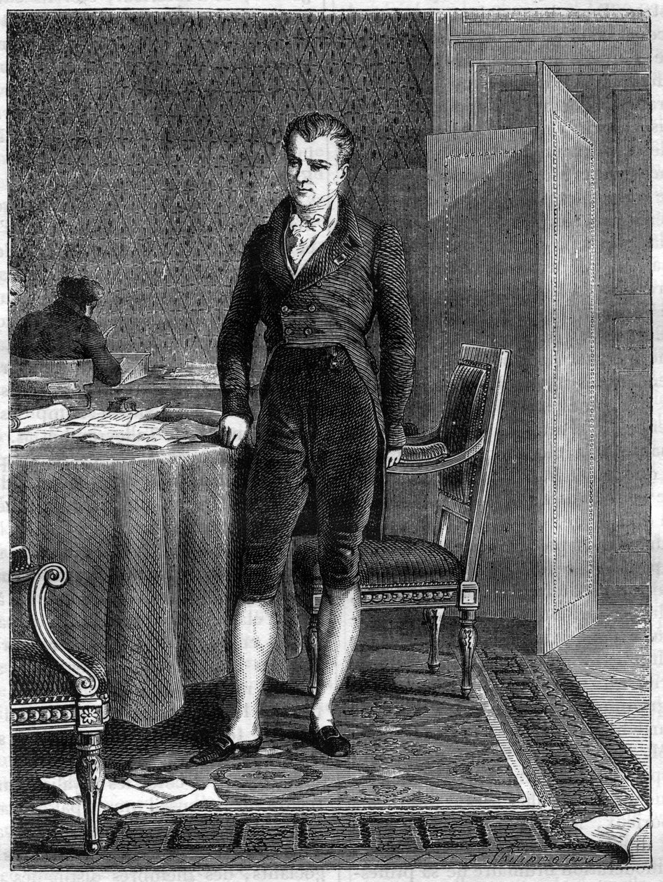 EMMERICH JOSEPH, DALBERG hercegének portréja francia-német államférfi (1773-1833) - Emmerich Joseph dalbergi herceg (1773-1833) német diplomata és francia politikus portréja - a „Histoire de l