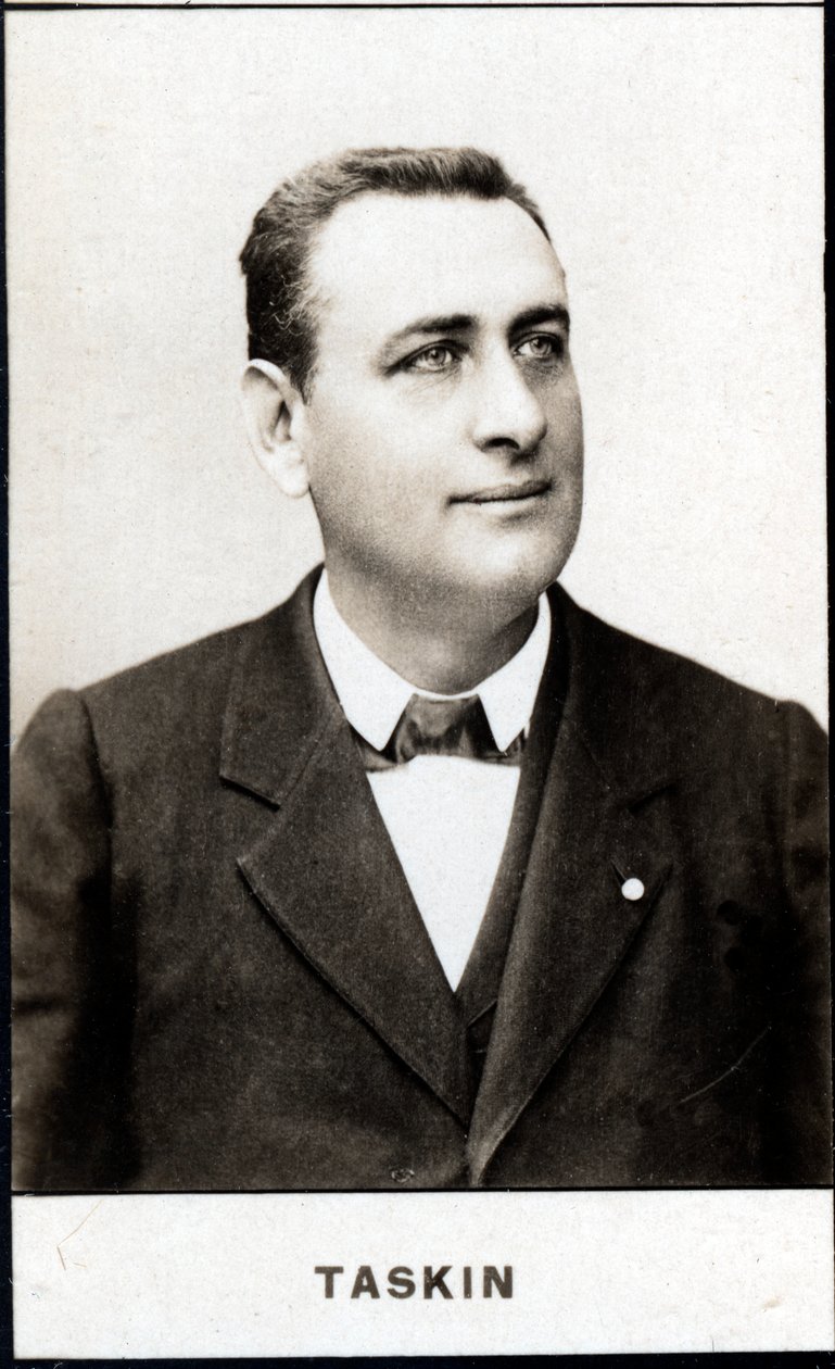 Emile Alexandre Taskin (1853-1897) francia operabariton portréja alkotó: French School