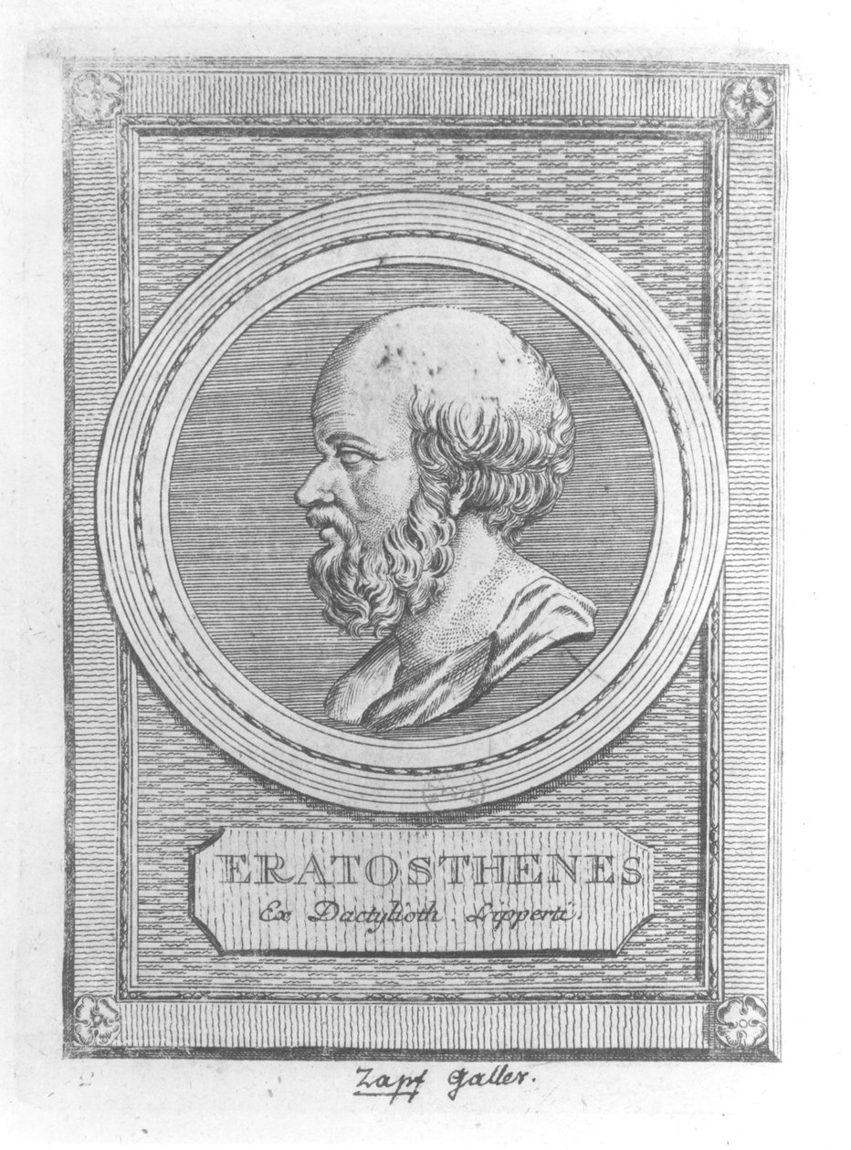 Eratoszthenész portréja (i.e. 284-192 körül) alkotó: French School