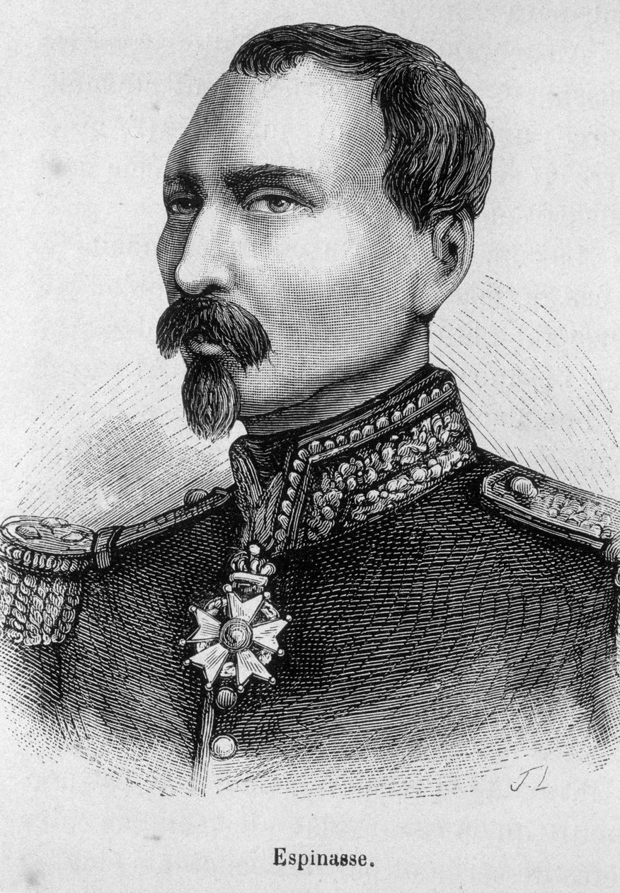 Espinasse portréja – Henri Martin „” Franciaország története” című kötetében alkotó: French School
