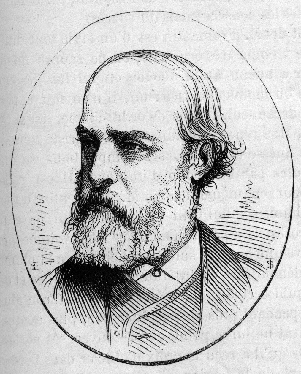 Eugene Viollet le Duc portréja (Viollet-le-Duc alkotó: French School