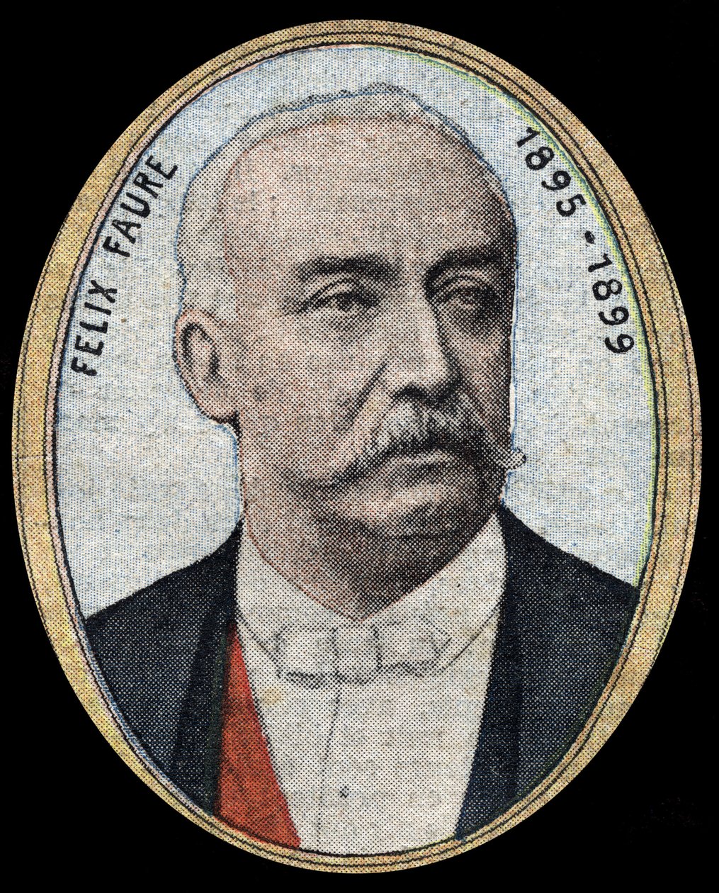 Felix Faure (1841-1899) iparos és politikus, mérsékelt republikánus portréja, 1895 és 1899 között lett köztársasági elnök. alkotó: French School