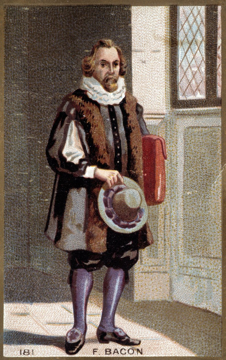Francis Bacon (1561-1626) angol államférfi és filozófus portréja. alkotó: French School