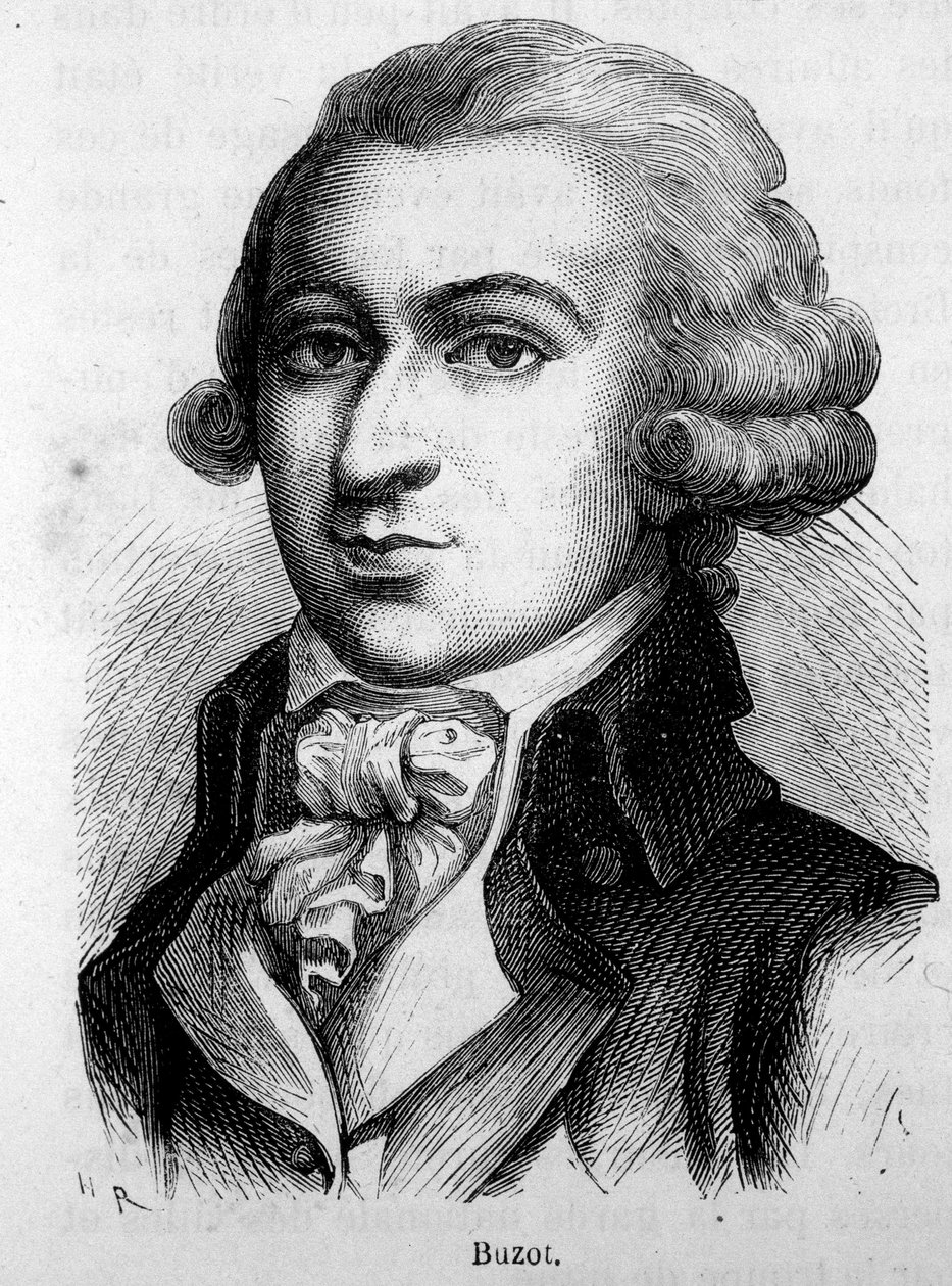 Francois Buzot (1760-1794) politikus portréja – Henri Martin „Franciaország története” című művében alkotó: French School
