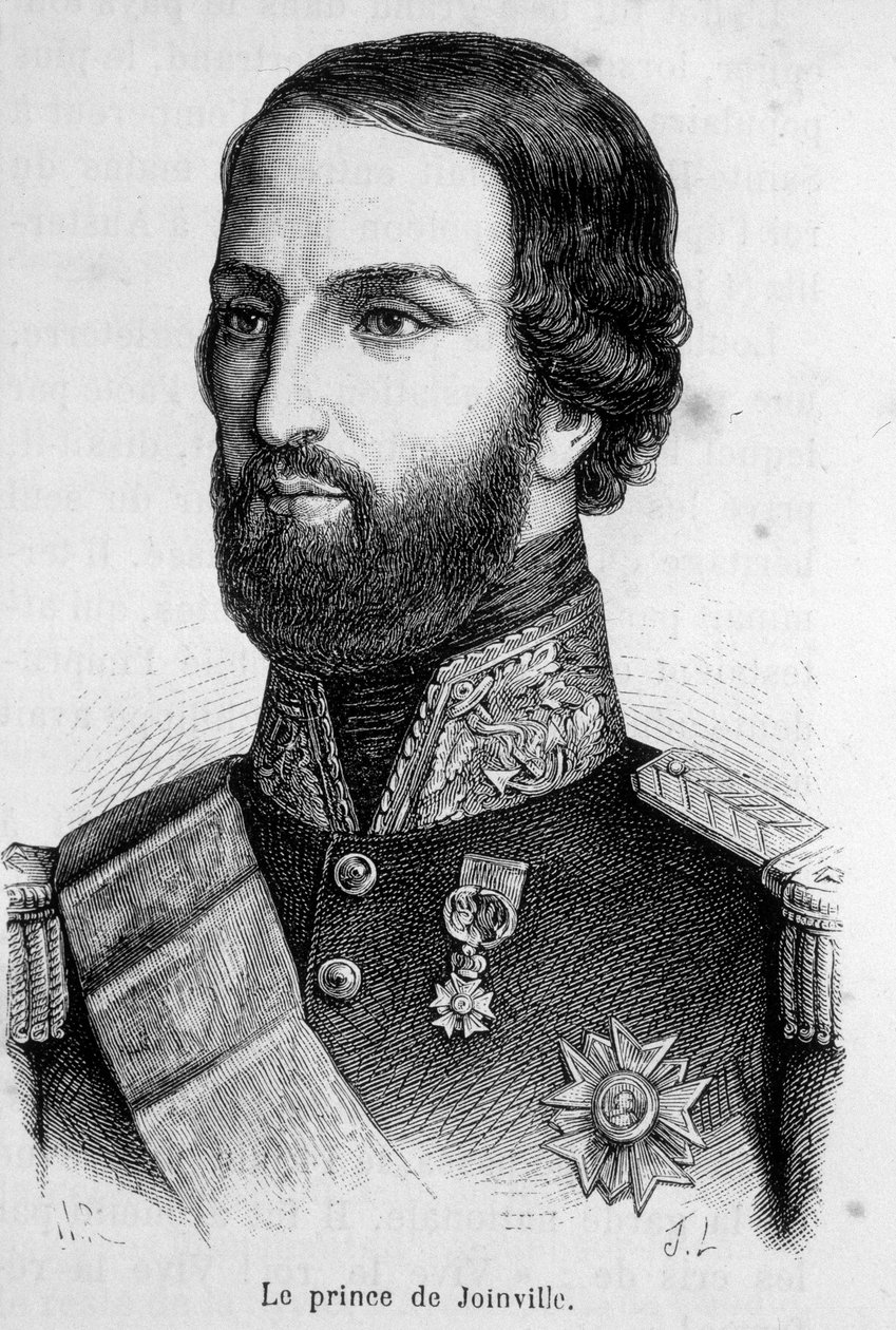 Francois Ferdinand Philippe, Joinville hercegének (1818-1900) portréja. alkotó: French School