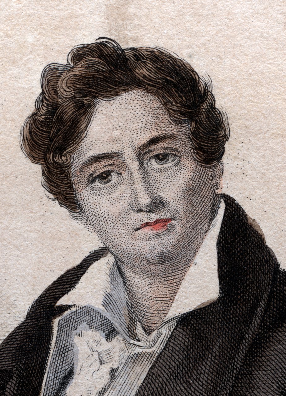 Francois Joseph Talma (1763-1826) francia színész portréja. alkotó: French School