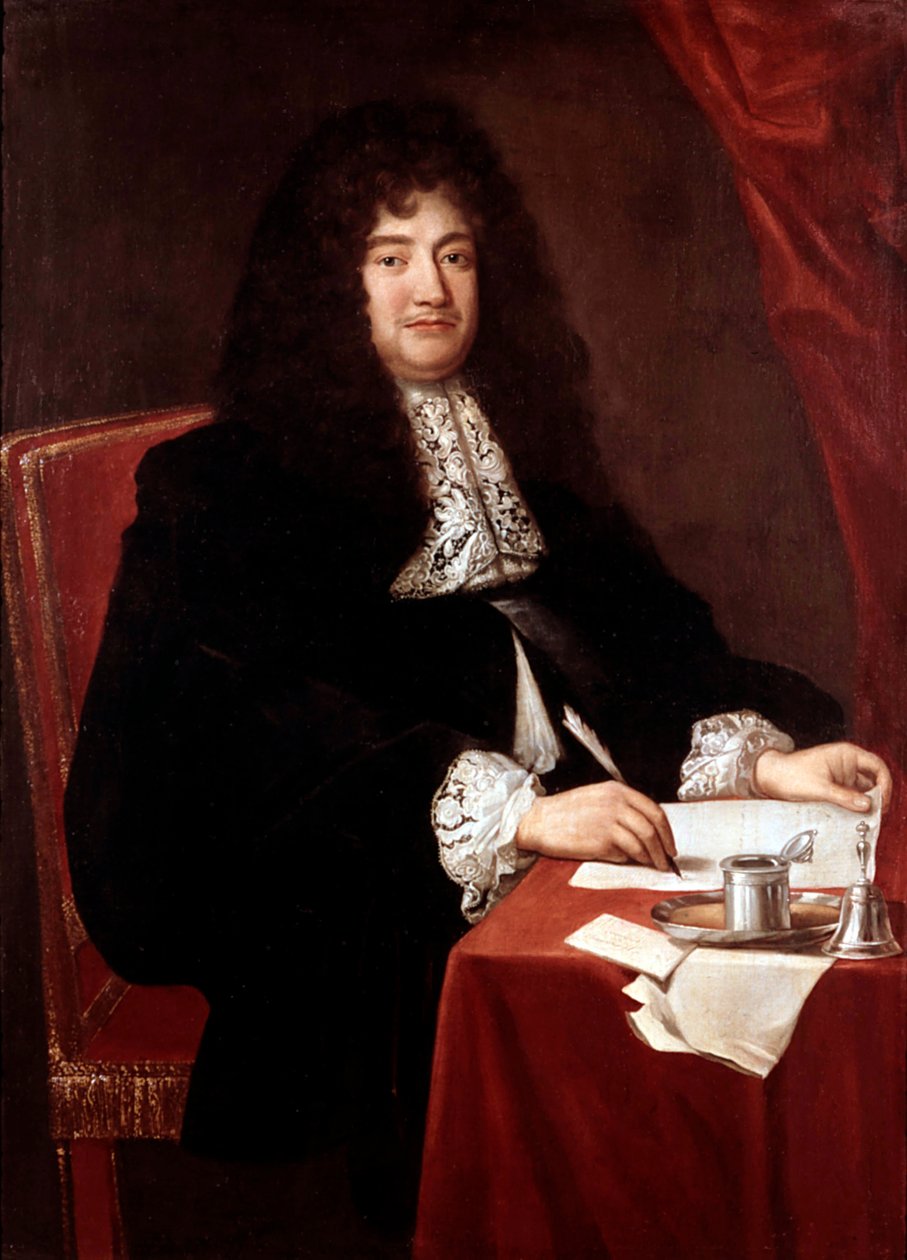 Francois Michel Le Tellier, Louvois márki portréja alkotó: French School