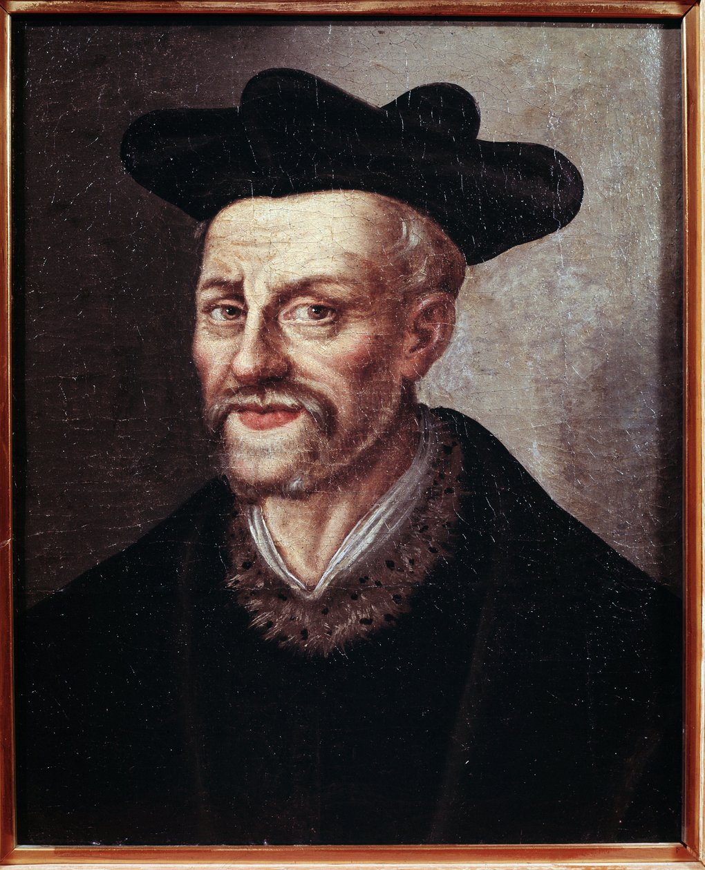 Francois Rabelais portréja (olaj, vászon alkotó: French School