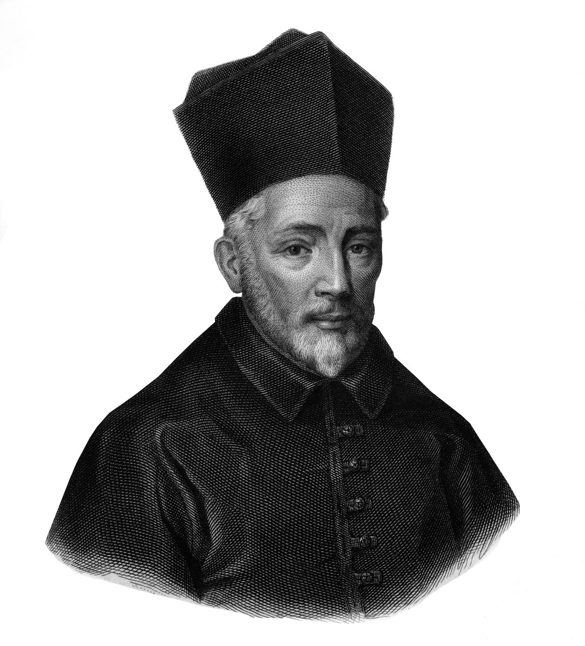 Francois Van Der Burch (1567-1644), cambrai érsek portréja. alkotó: French School