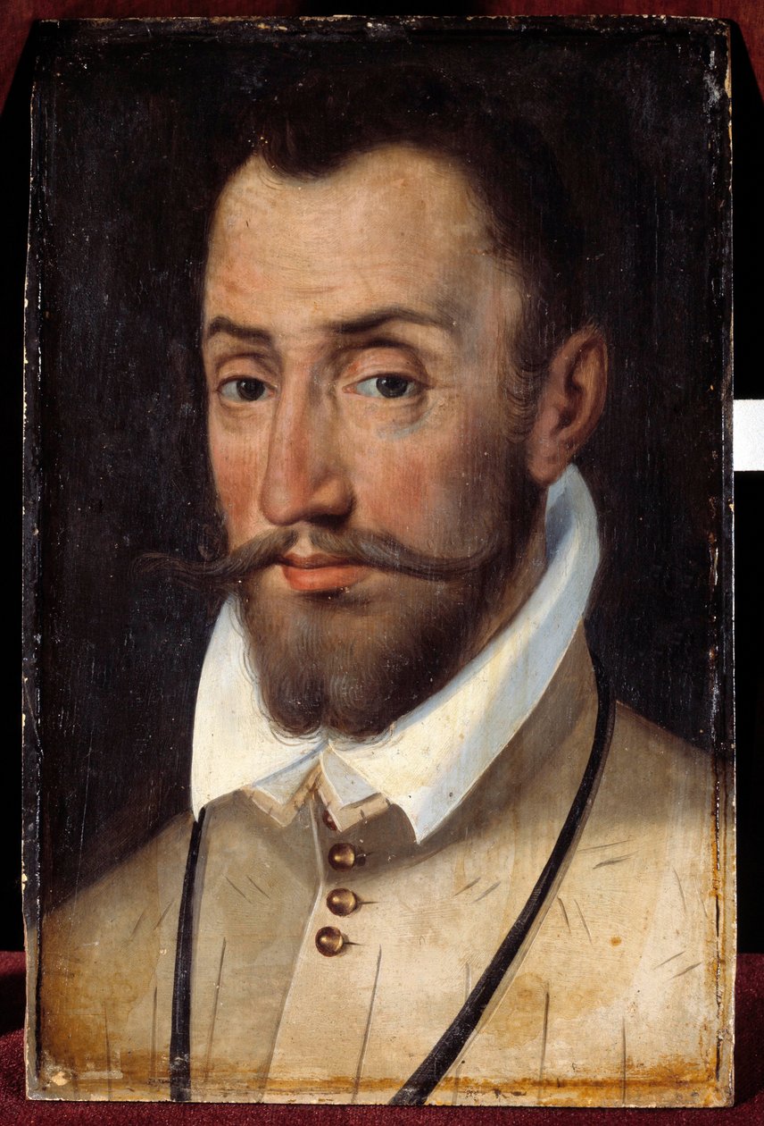 Francois de Coligny, Andelot urának, a gyalogság vezérezredesének (1521-1569) portréja A francia iskola festménye alkotó: French School