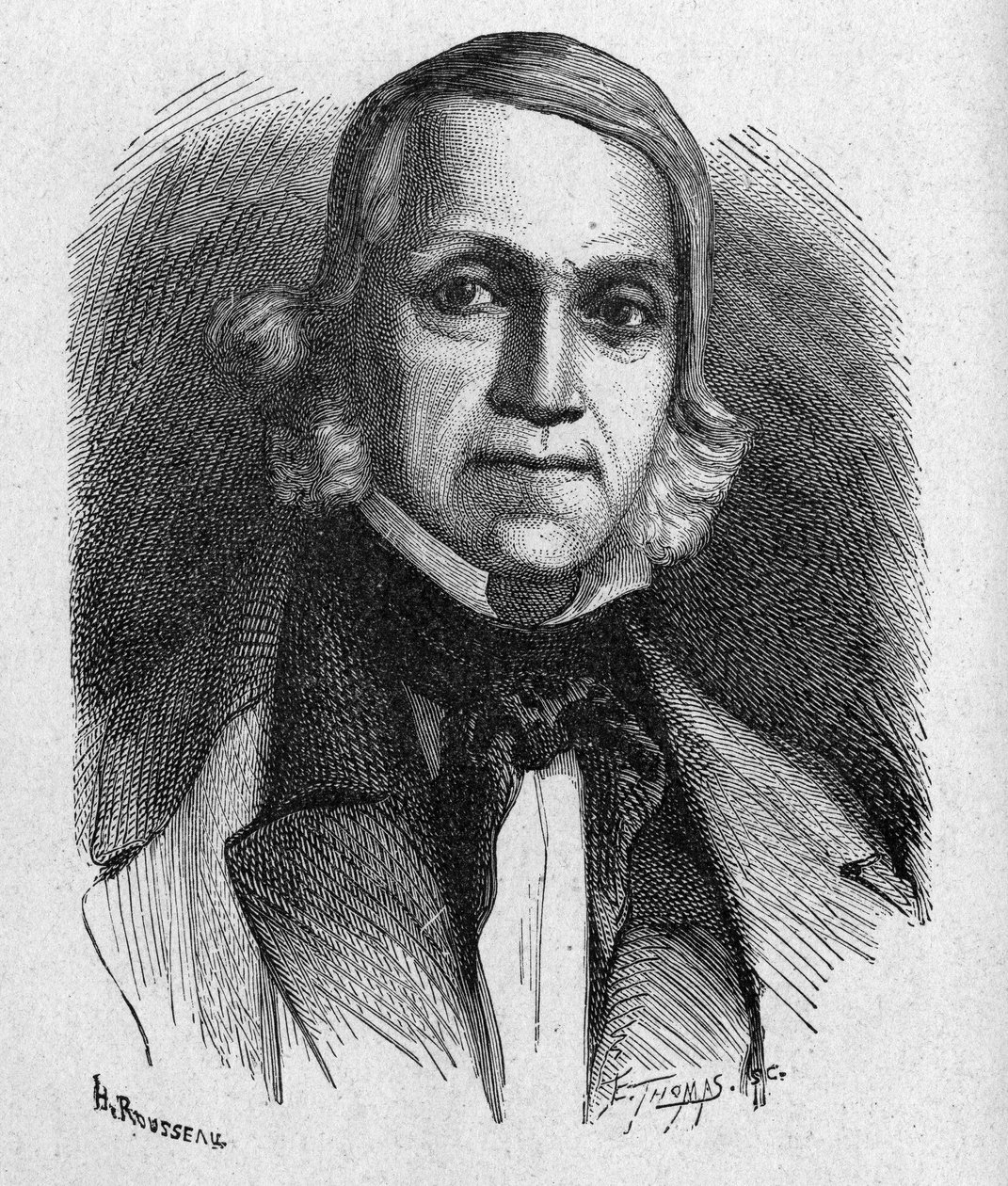François Sudre, a zenei távirat feltalálójának portréja – az „” Album de la Science”-ben; jeles tudósok; Nagy felfedezések””” 1896. alkotó: French School