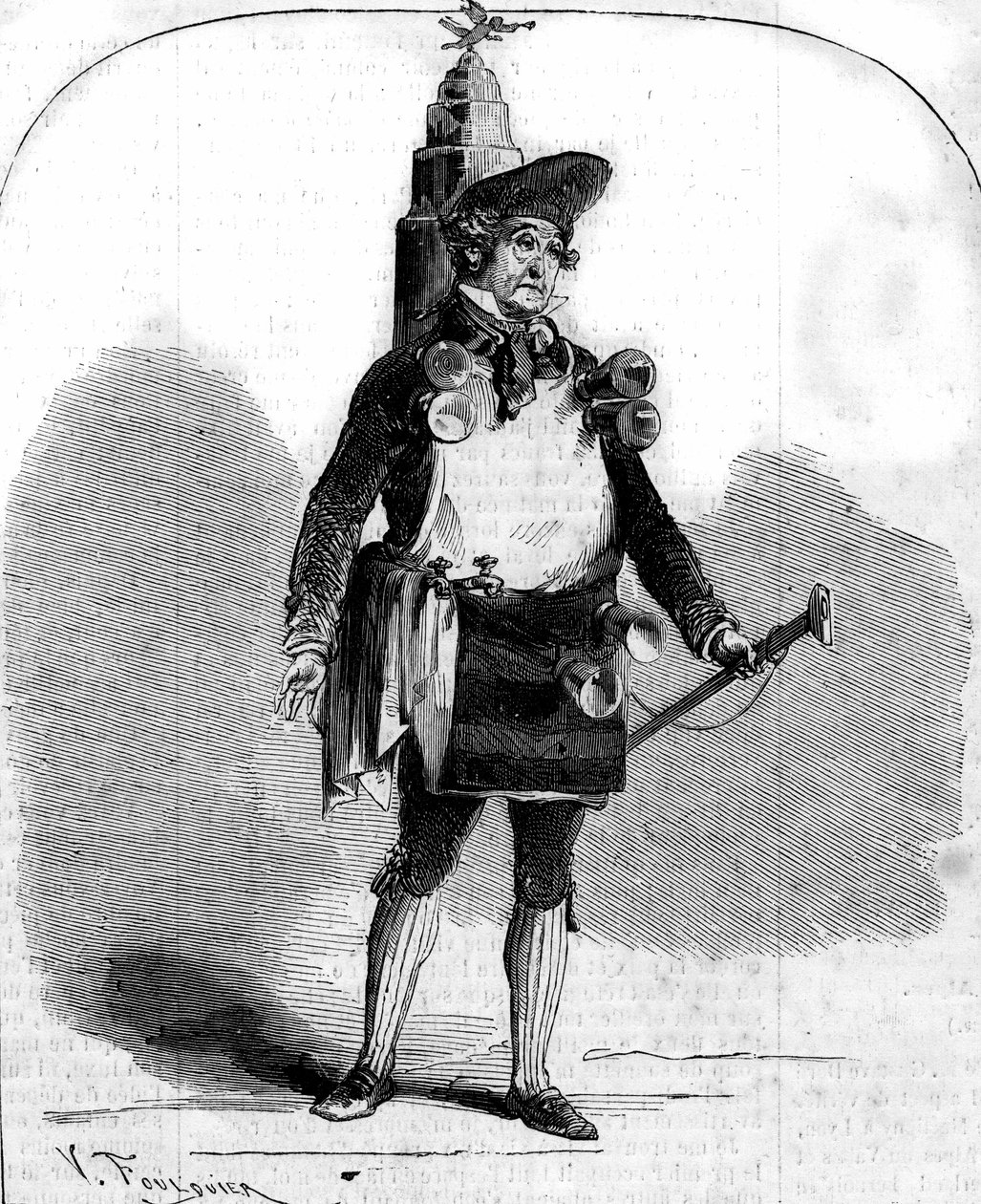 Frederick Lemaitre (1800-1876), francia komikus, Adolphe d