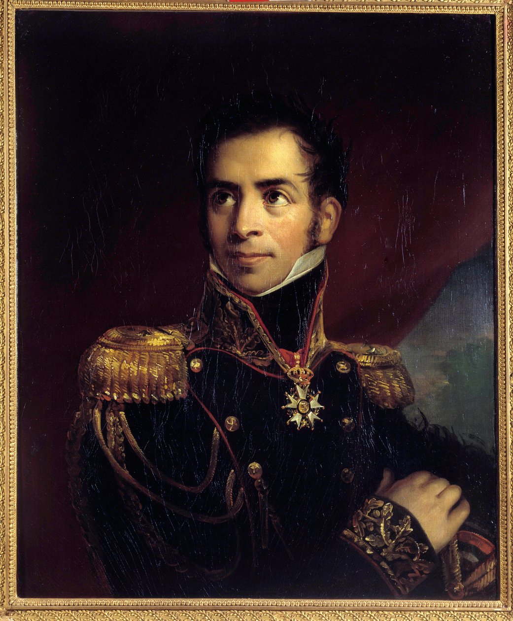Gourgaud báró tábornok portréja (1783-1852) Névtelen festmény. 19. század. Ile d